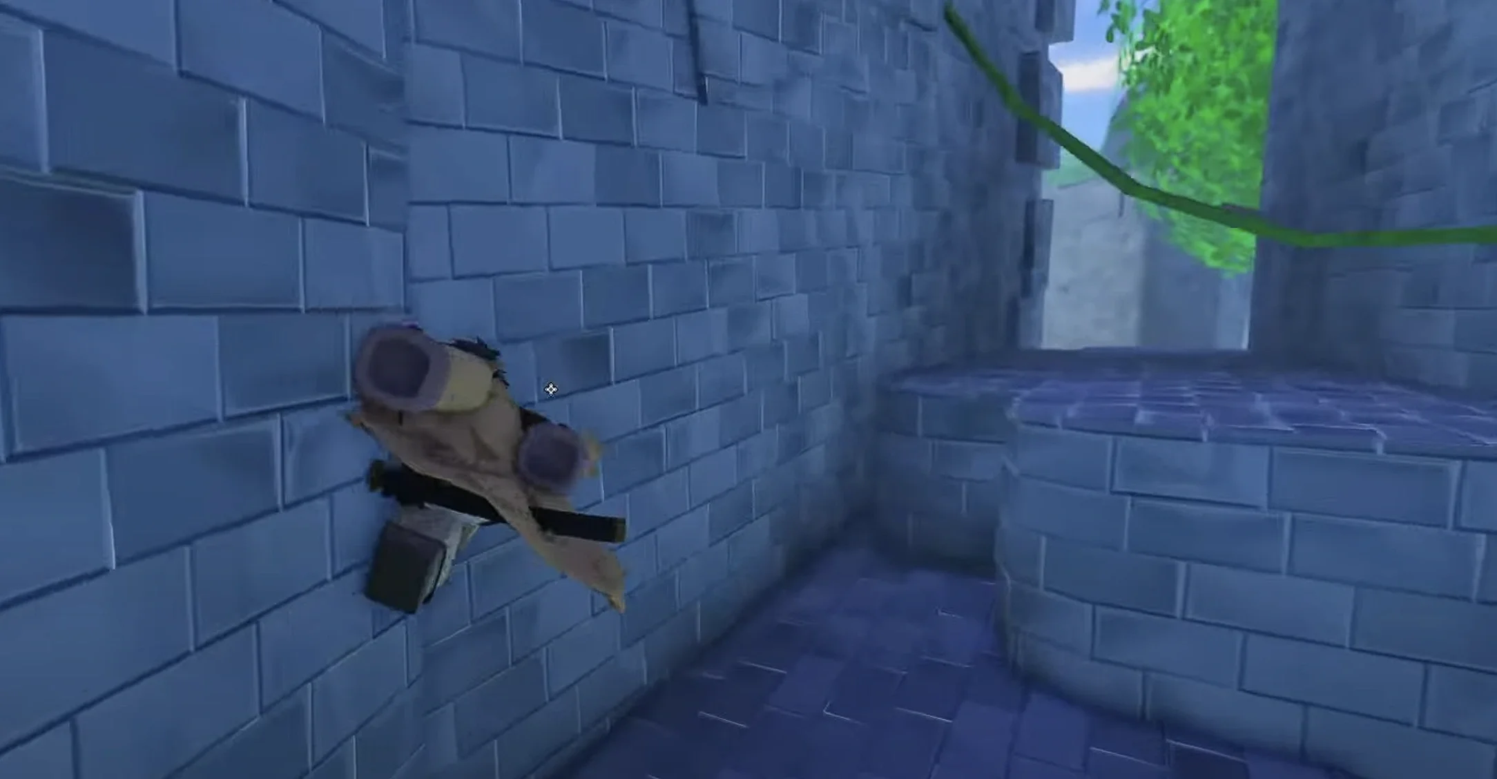 Parkour - wall running in RELL Seas