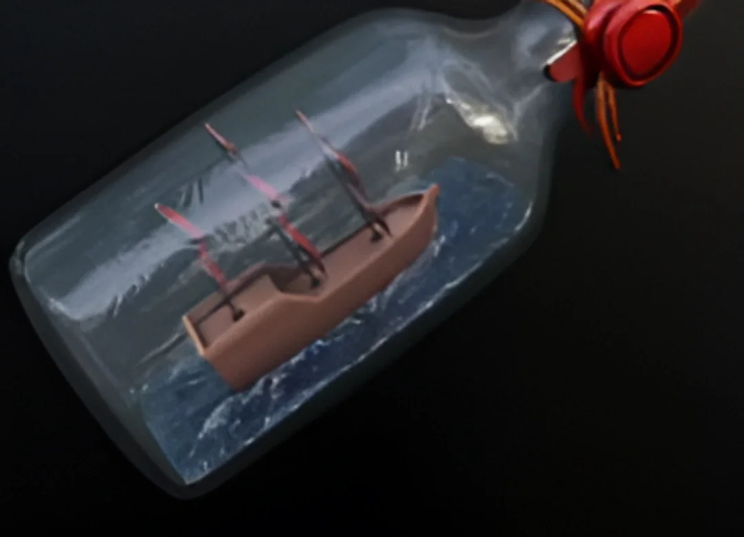 Ship in a bottle